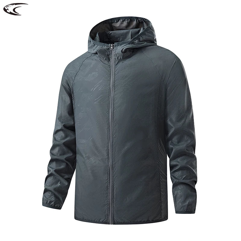lightweight rain jacket: 🧥