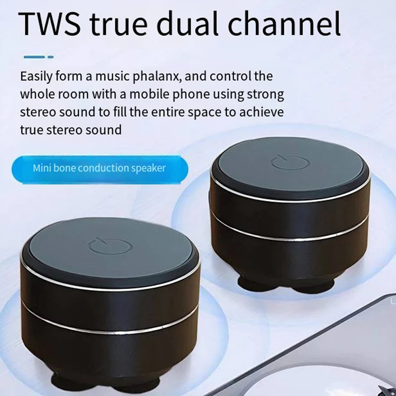 Bone Conduction Wireless Speaker: 🔊