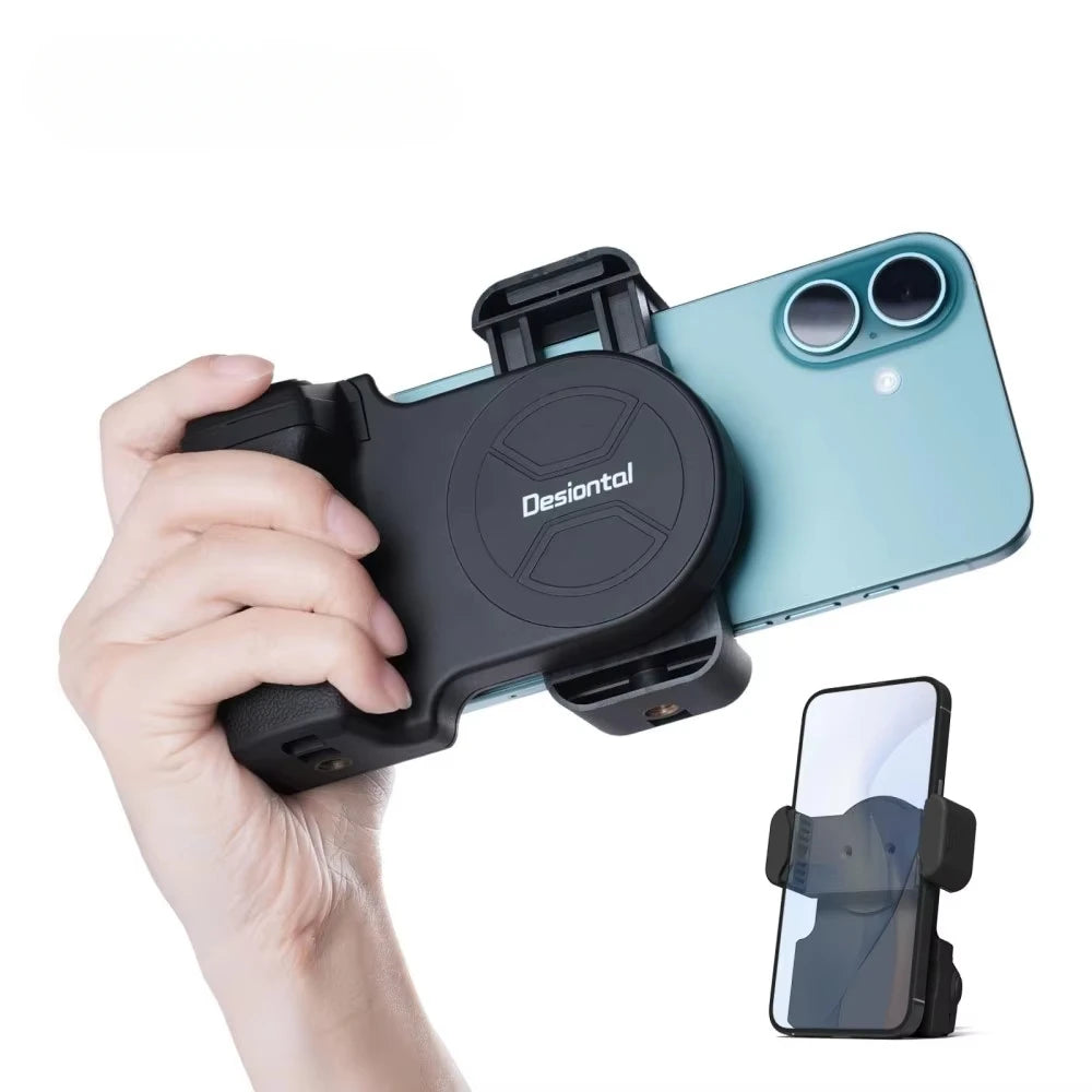 Smartphone Selfie Handle with Bluetooth Remote: phone 📱 📸 🤳