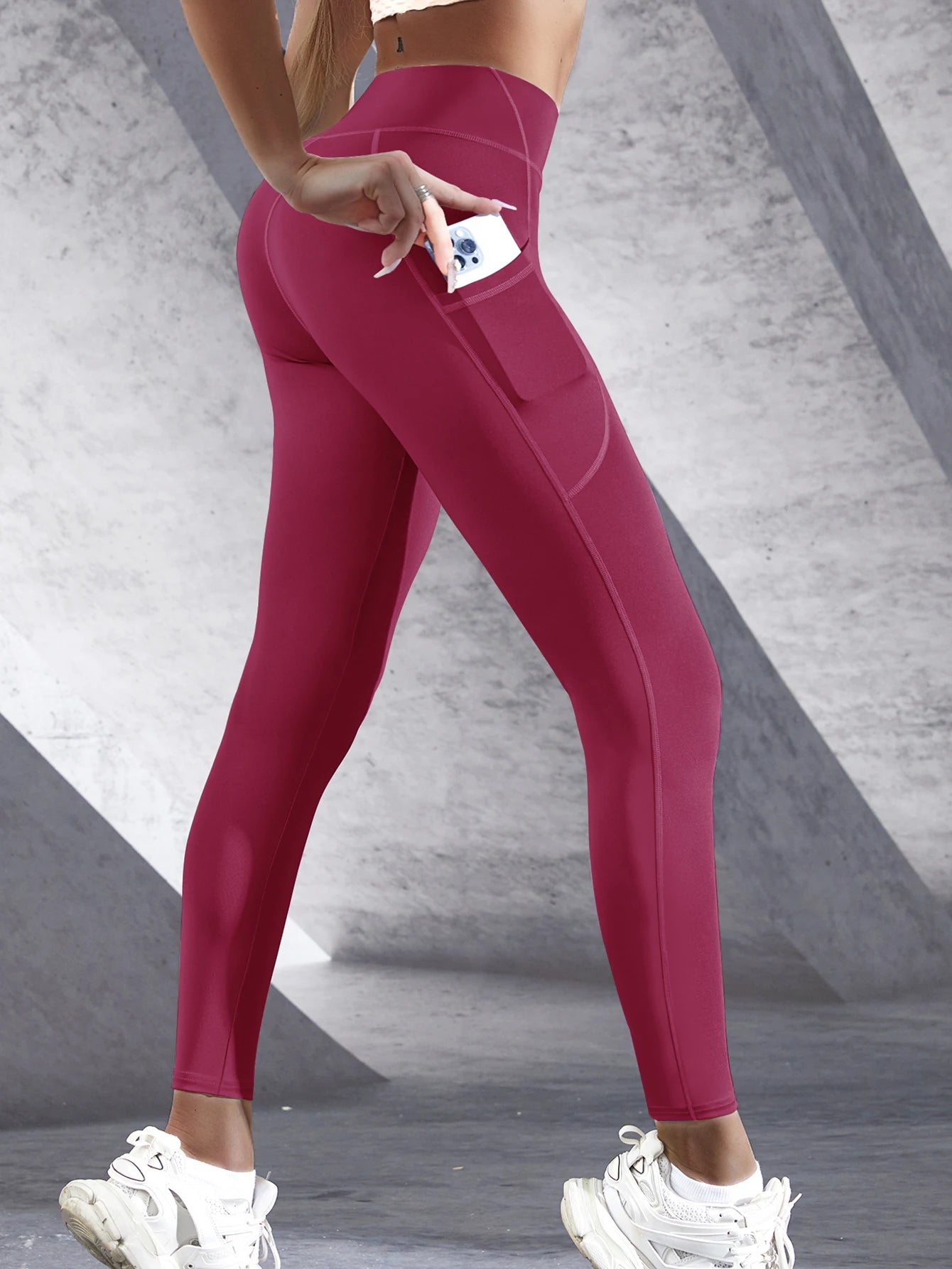 High Waist Women’s Leggings Stretch Yoga Pants 👖