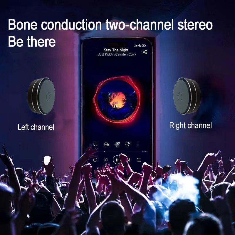 Bone Conduction Wireless Speaker: 🔊
