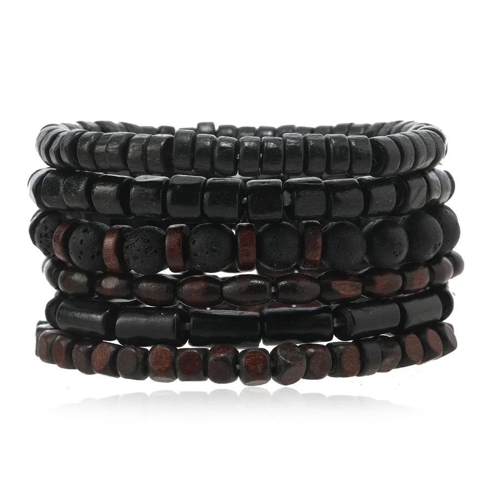 Men’s Leather Bracelet: 📿📿💎