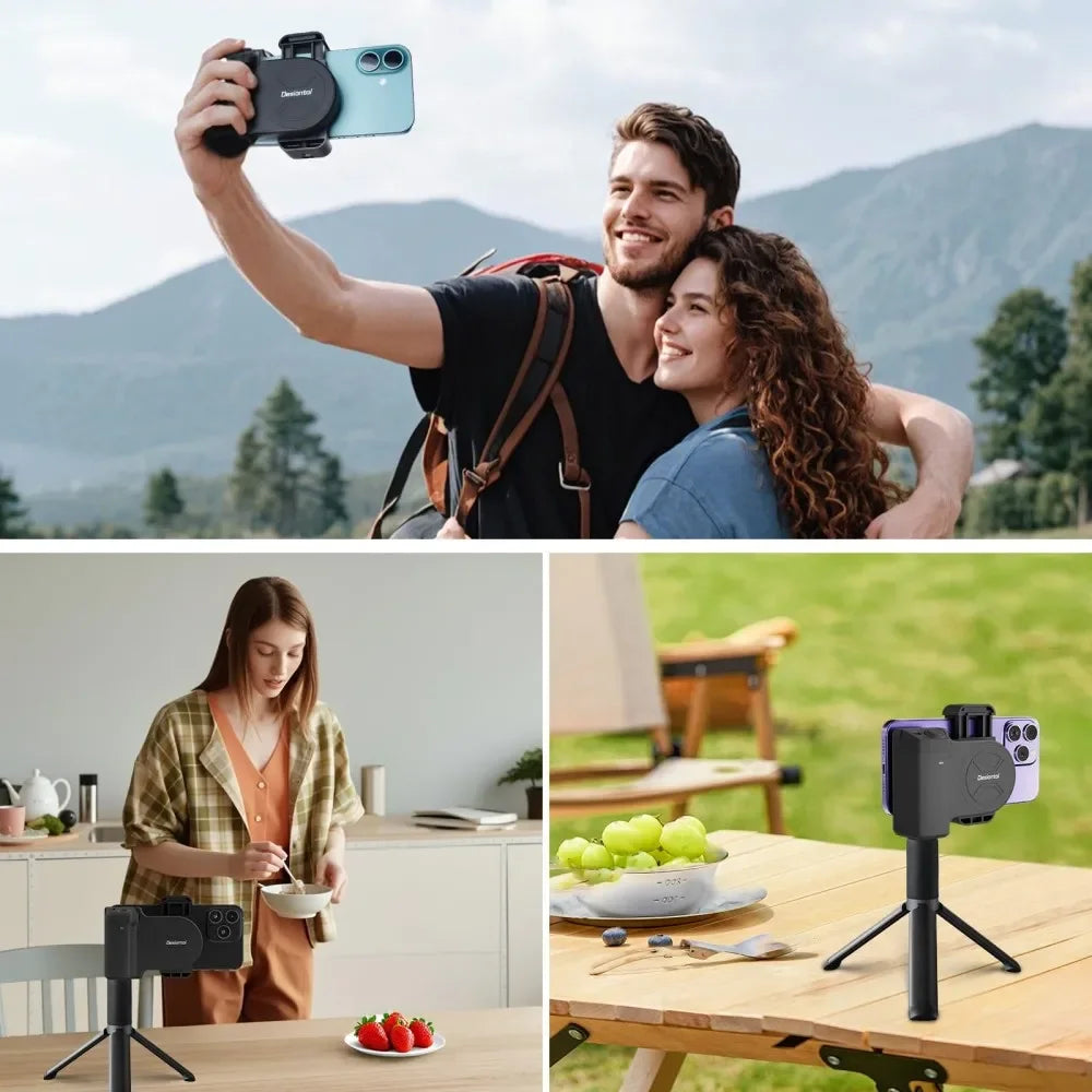 Smartphone Selfie Handle with Bluetooth Remote: phone 📱 📸 🤳