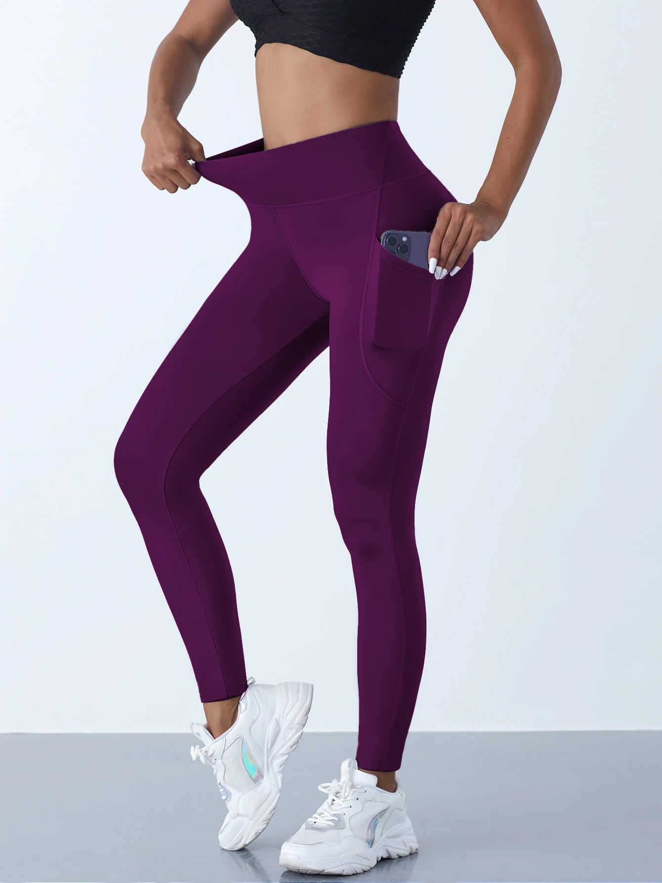 High Waist Women’s Leggings Stretch Yoga Pants 👖