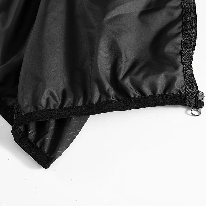 lightweight rain jacket: 🧥