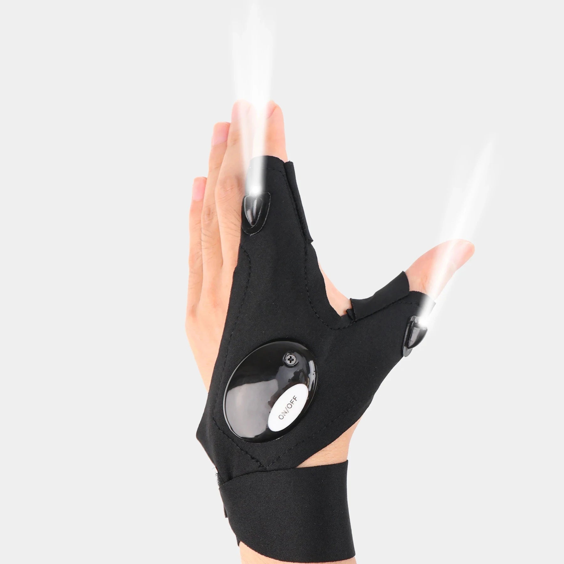 LED Flashlight Gloves:🧤 💡🔦