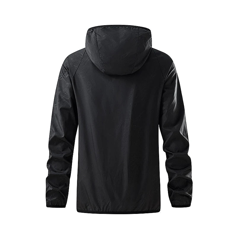 lightweight rain jacket: 🧥