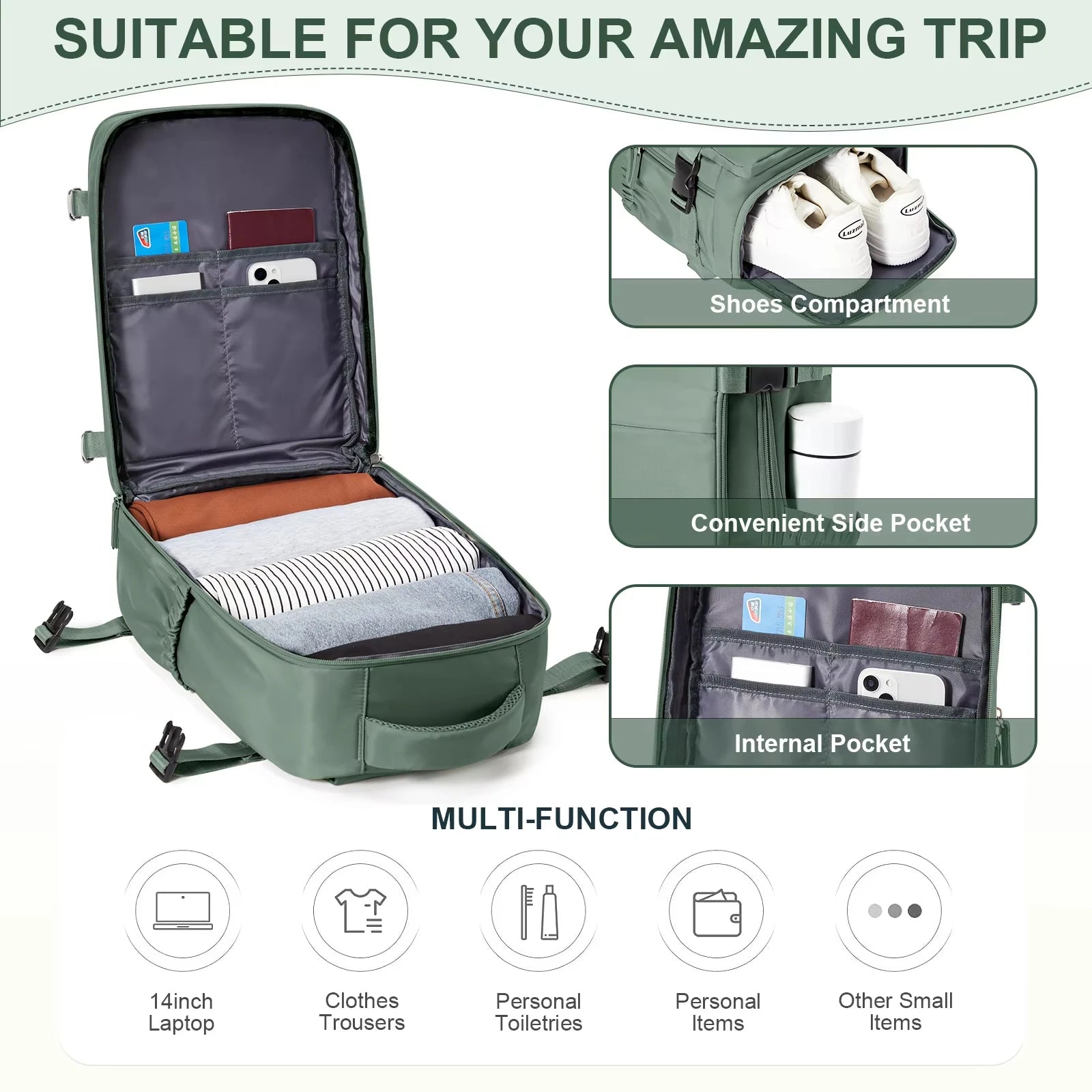 Travel Backpack 🎒