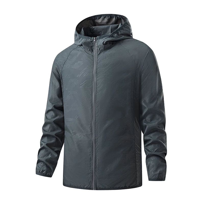 lightweight rain jacket: 🧥