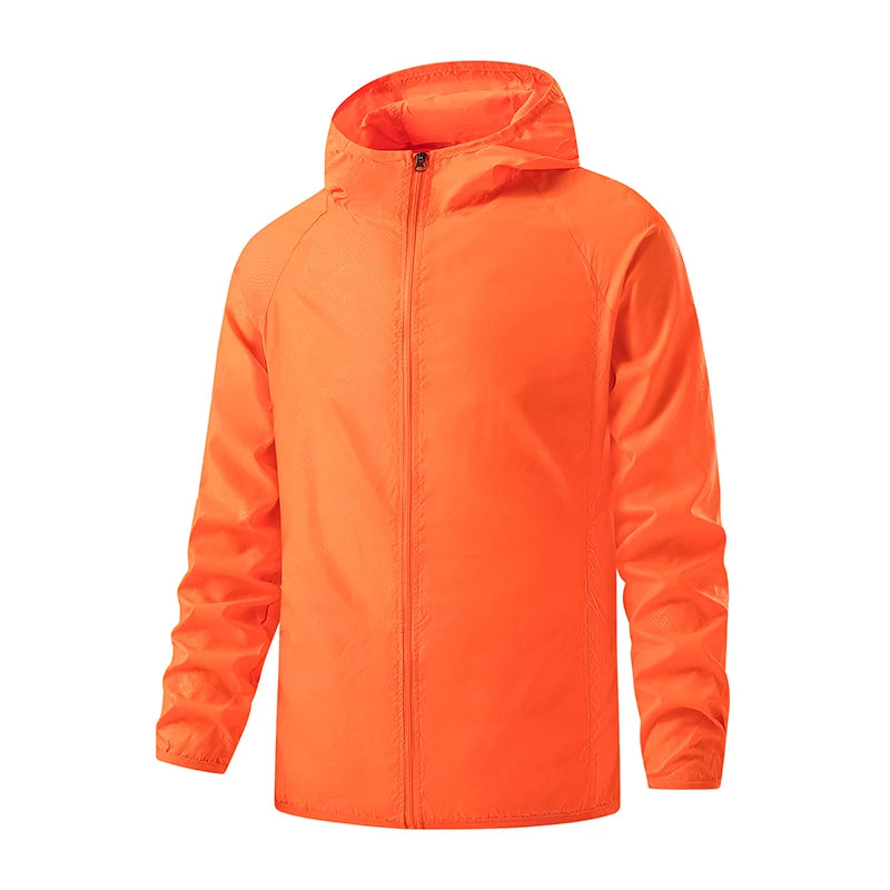 lightweight rain jacket: 🧥