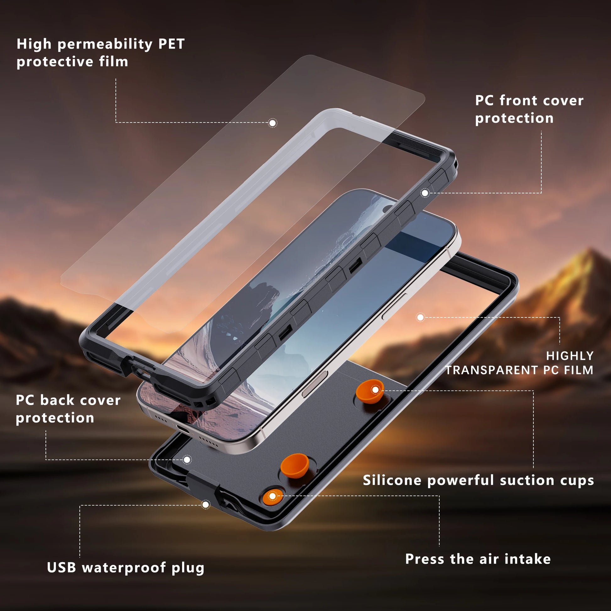 Shellbox Waterproof Phone Case