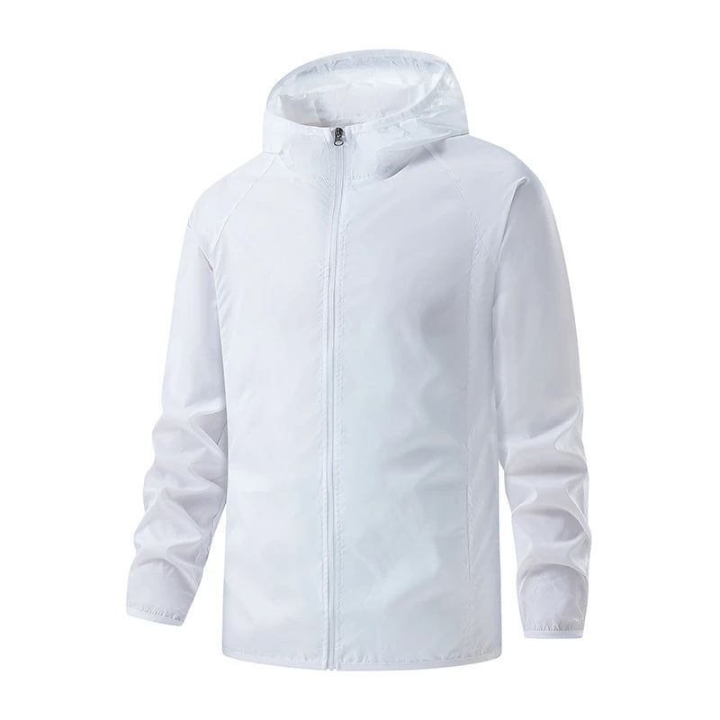 lightweight rain jacket: 🧥