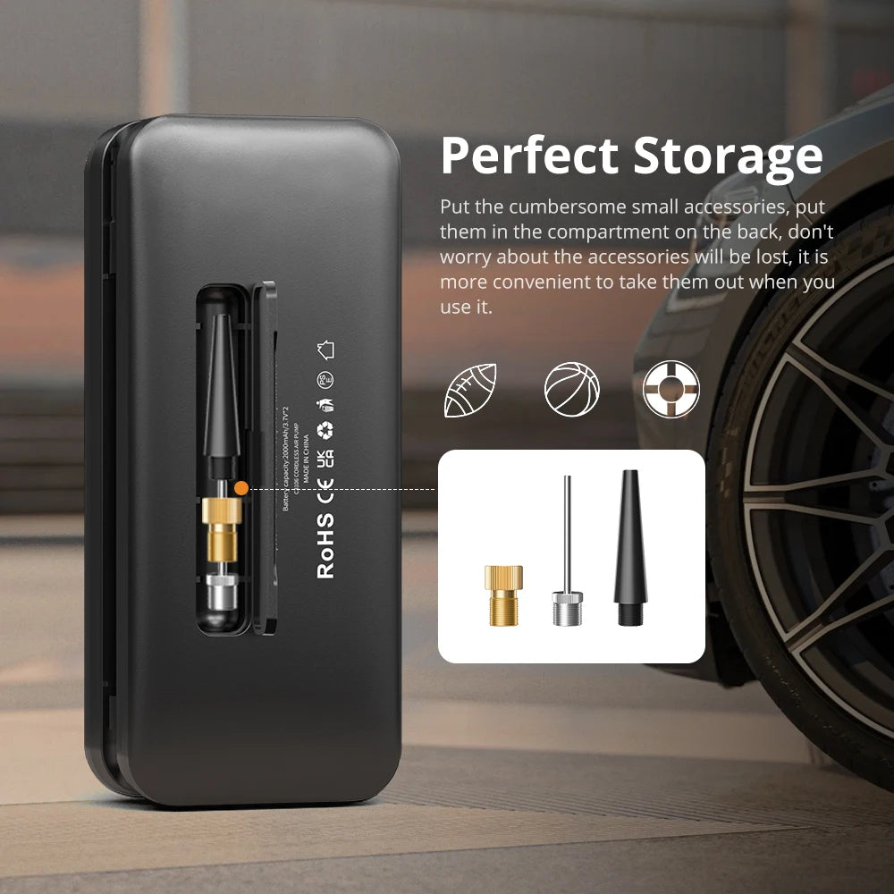 Digital Cordless Car Tire Inflator