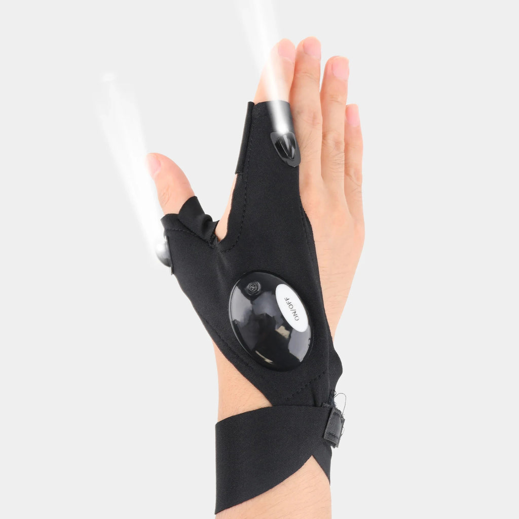 LED Flashlight Gloves:🧤 💡🔦