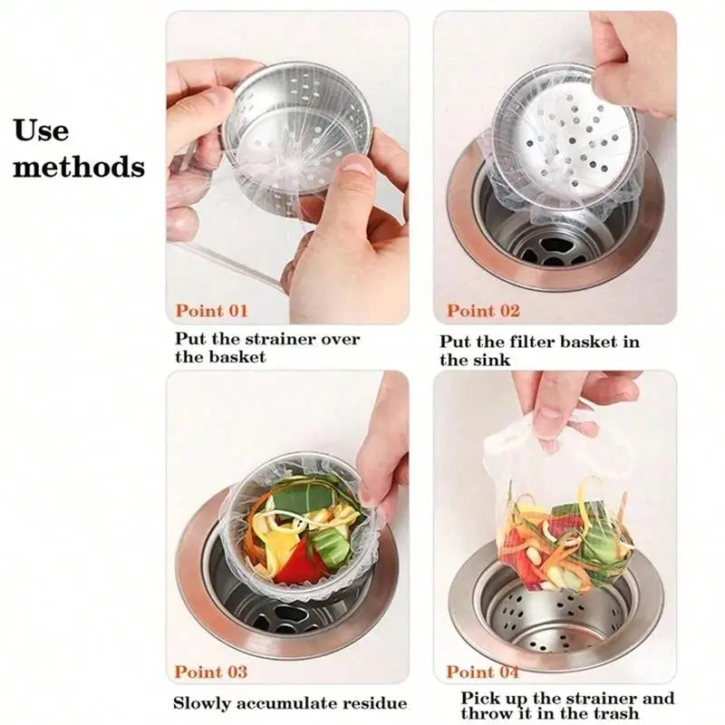 Garbage Disposal Filter Bags (Sink Mesh Bags):
