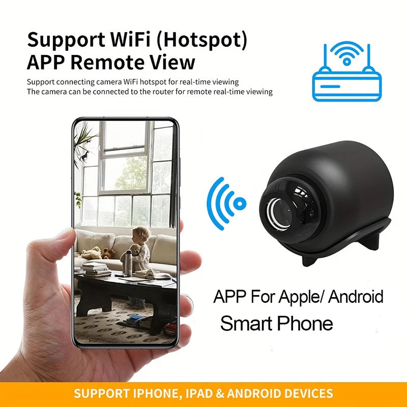 Mini WiFi Surveillance Camera: