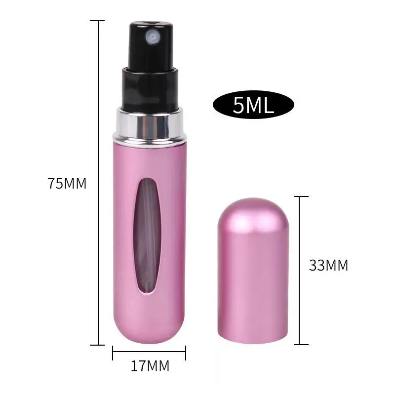 refillable mini perfume atomizer spray bottle