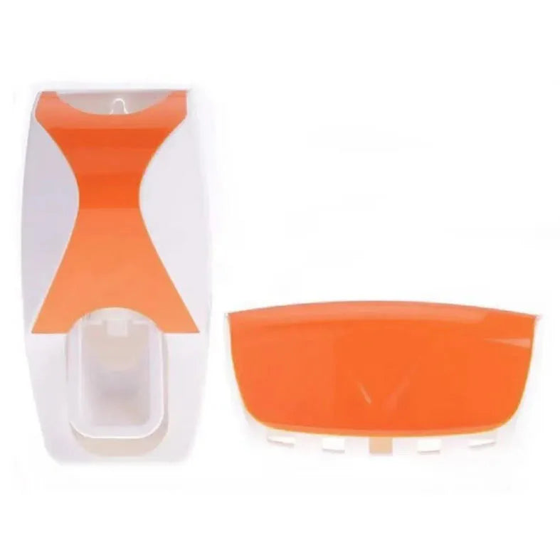 Wall-Mounted Toothbrush & Toothpaste Holder Set : 🪥
