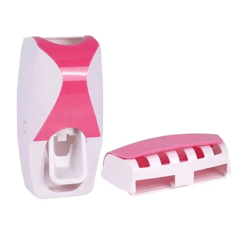 Wall-Mounted Toothbrush & Toothpaste Holder Set : 🪥