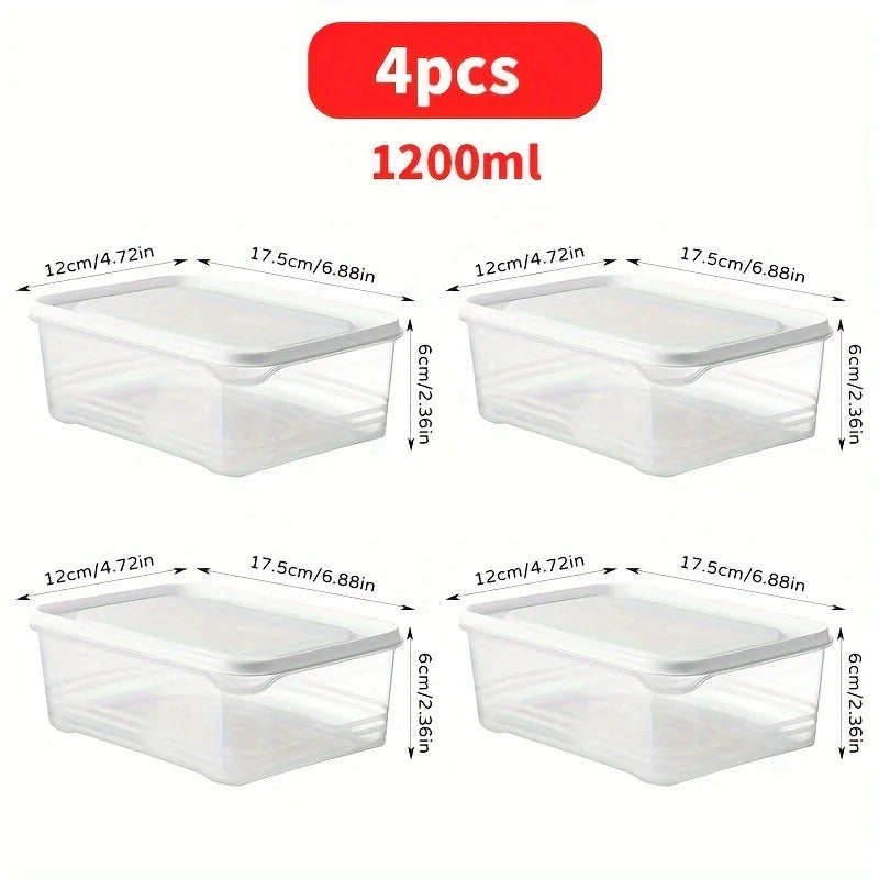Food Storage Containers (4pcs Set):
