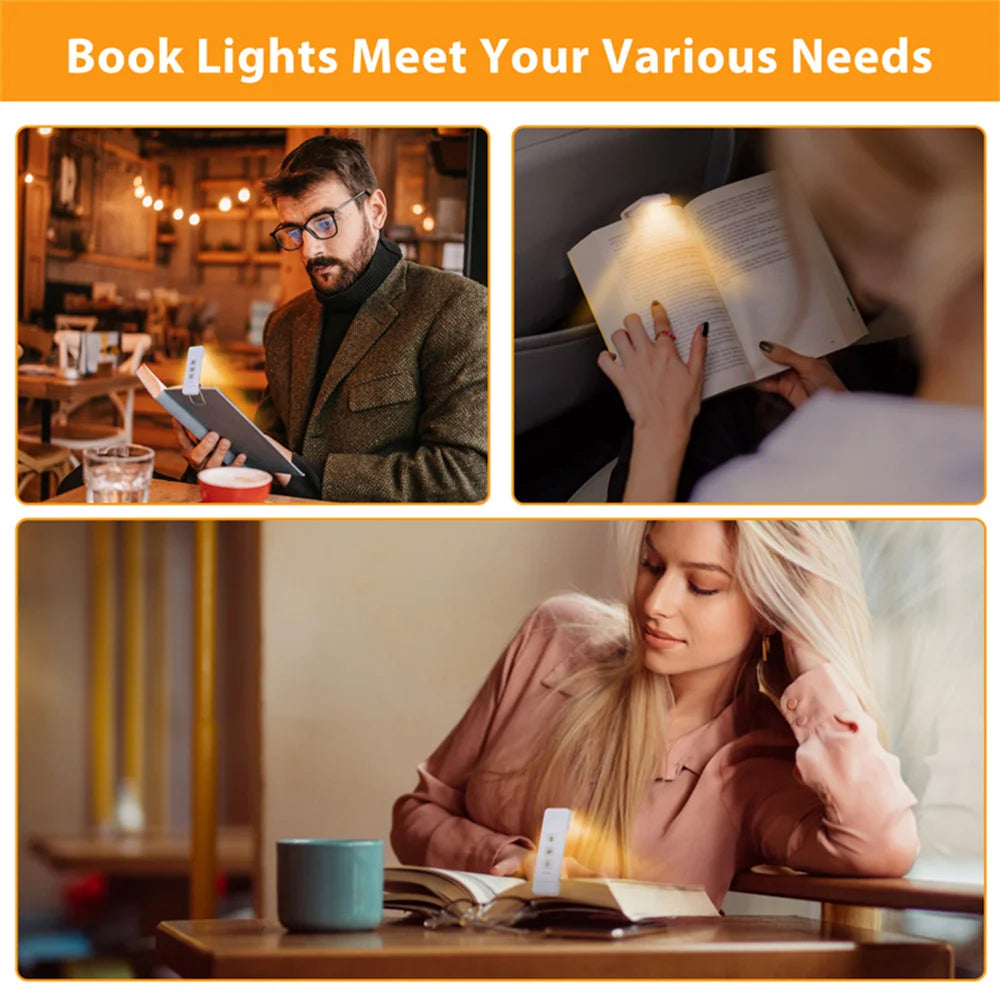 Rechargeable Reading Light Clip: