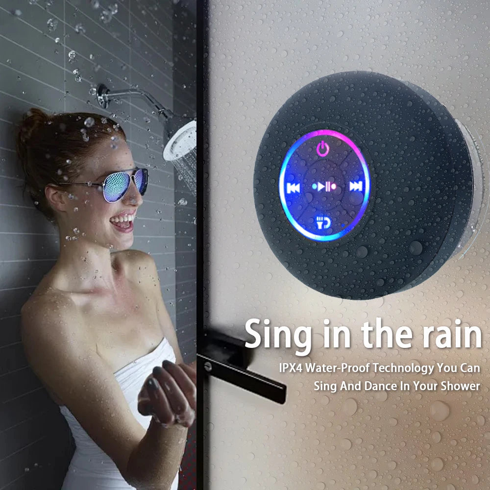 Portable Waterproof Bluetooth Speaker:🔊