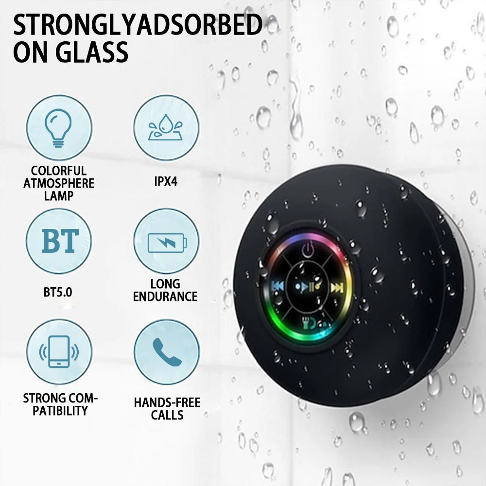 Portable Waterproof Bluetooth Speaker:🔊