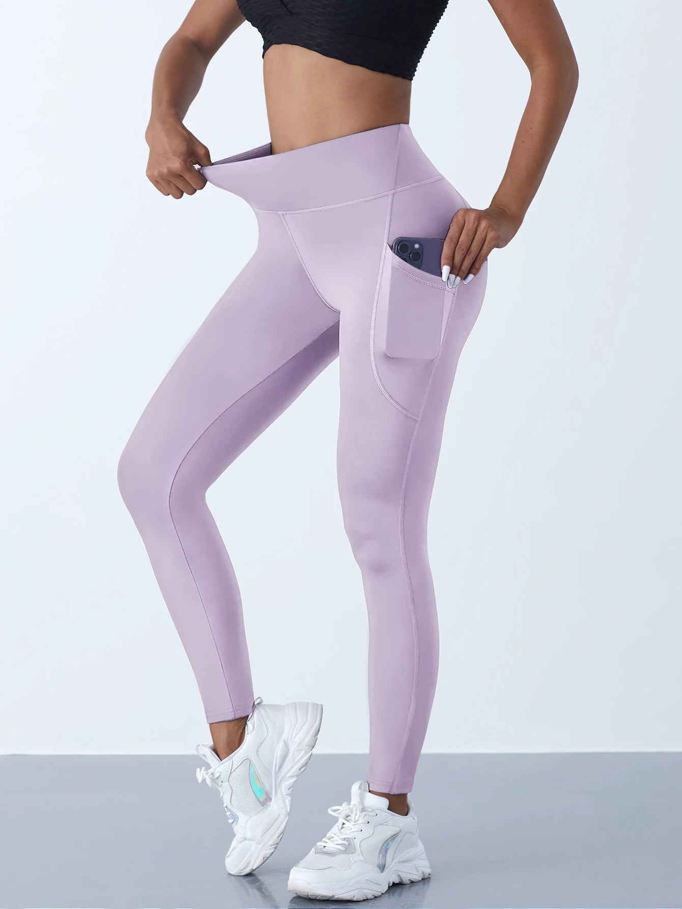 High Waist Women’s Leggings Stretch Yoga Pants 👖