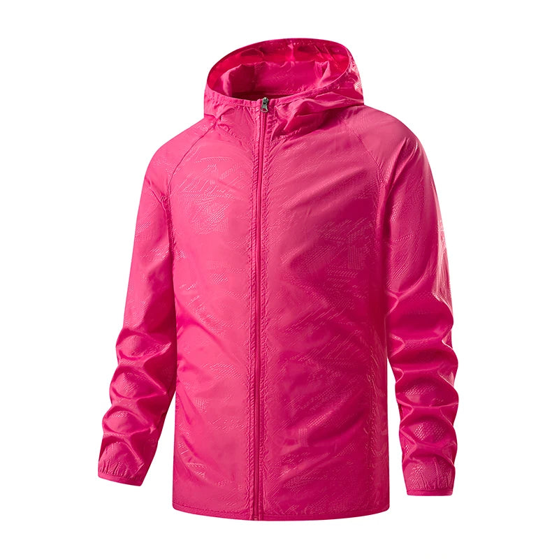 lightweight rain jacket: 🧥
