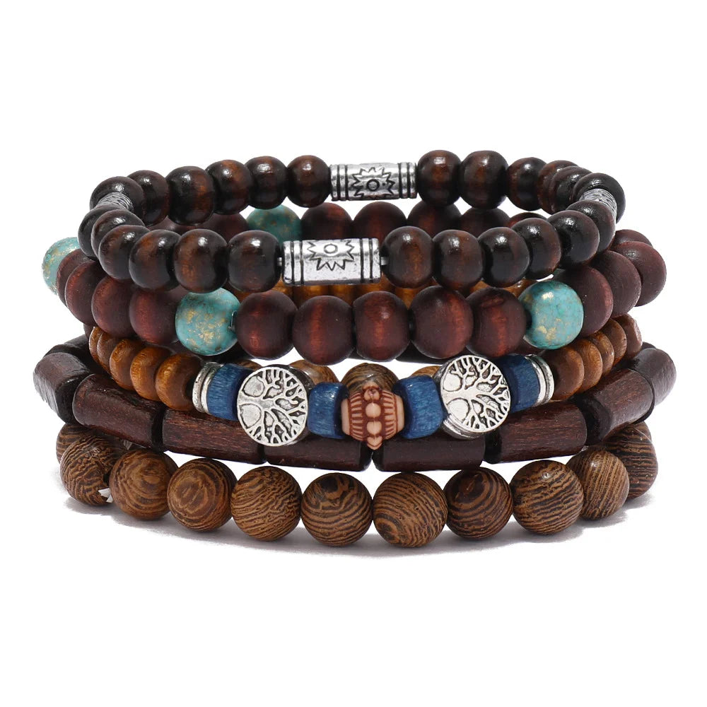 Men’s Leather Bracelet: 📿📿💎