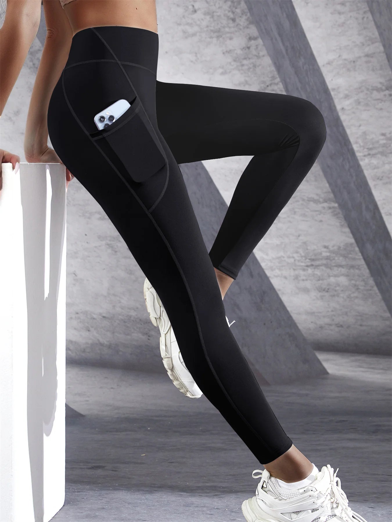 High Waist Women’s Leggings Stretch Yoga Pants 👖