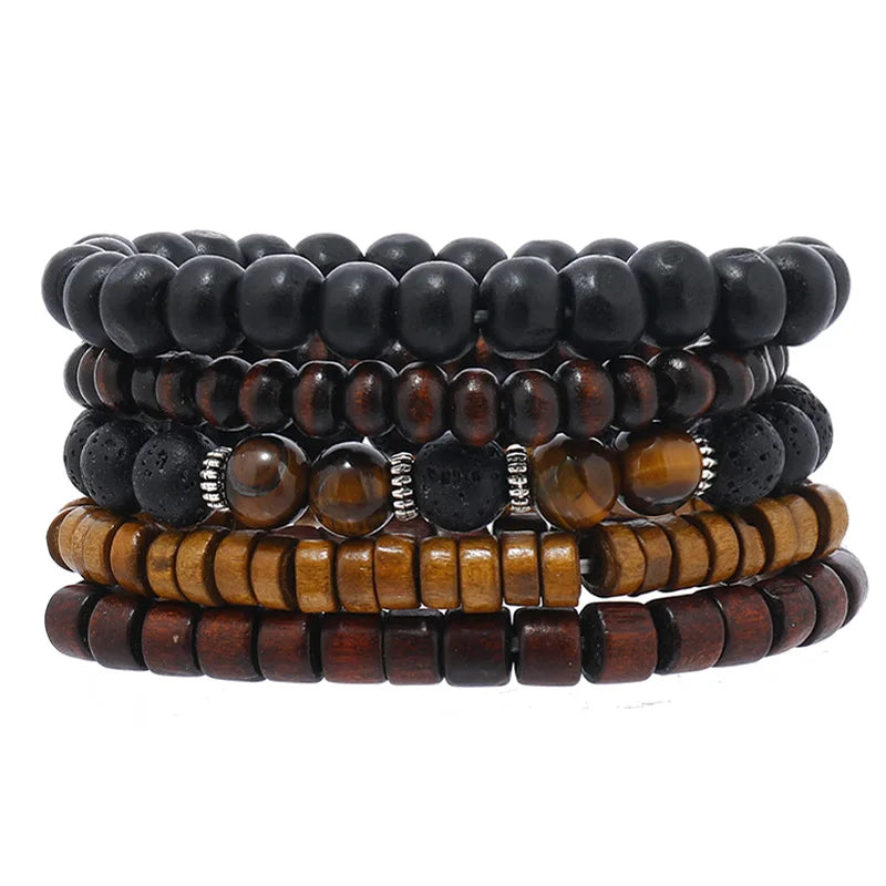 Men’s Leather Bracelet: 📿📿💎