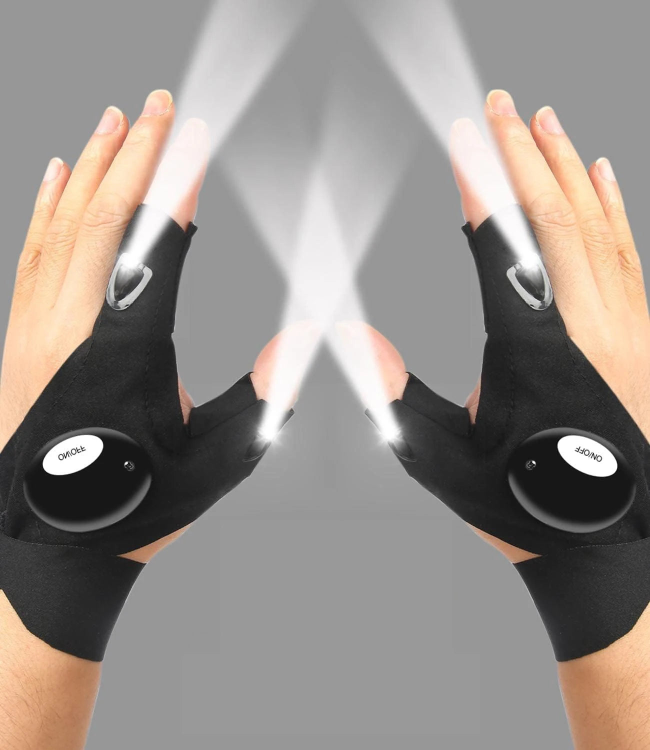 LED Flashlight Gloves:🧤 💡🔦