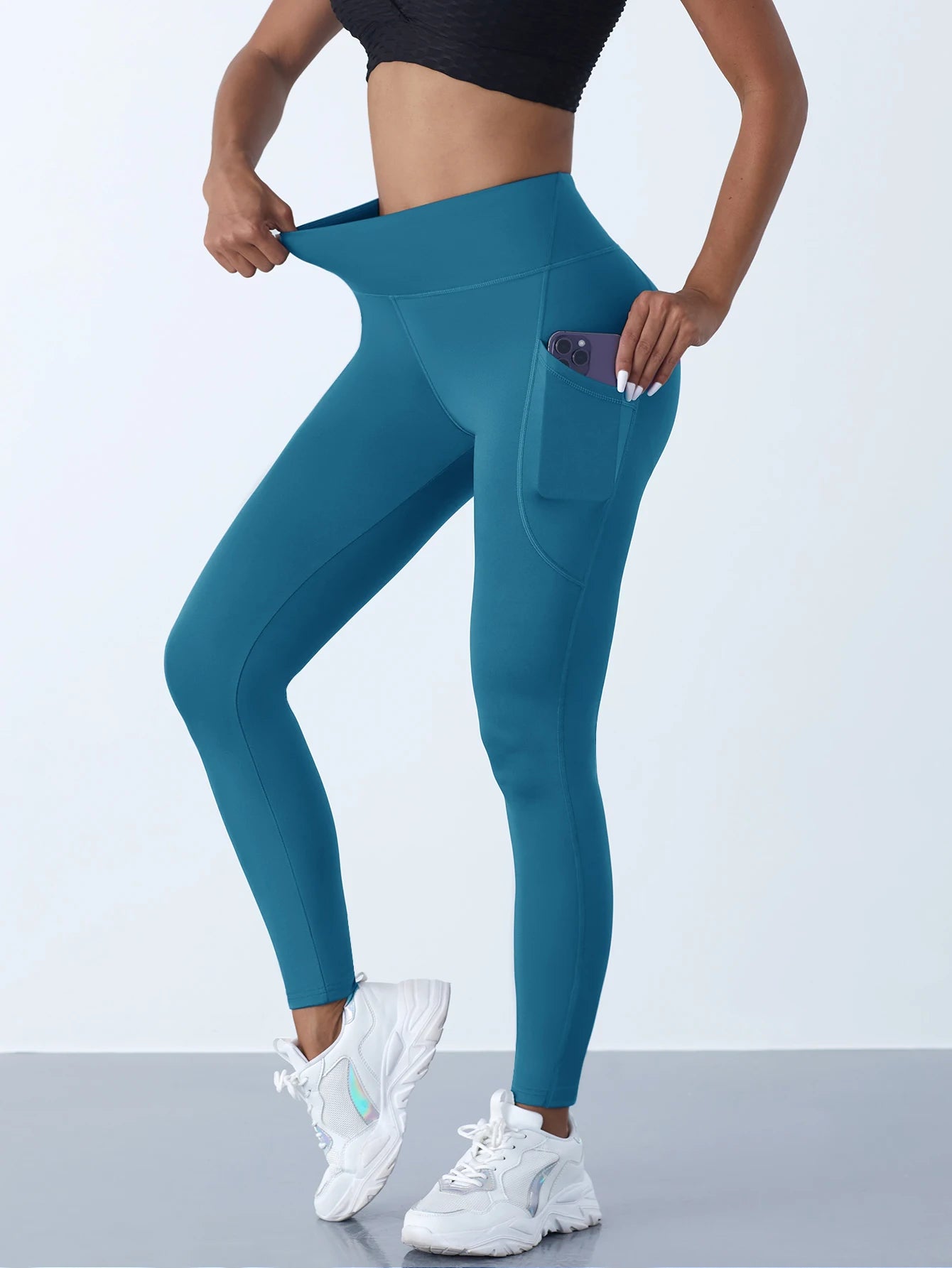High Waist Women’s Leggings Stretch Yoga Pants 👖